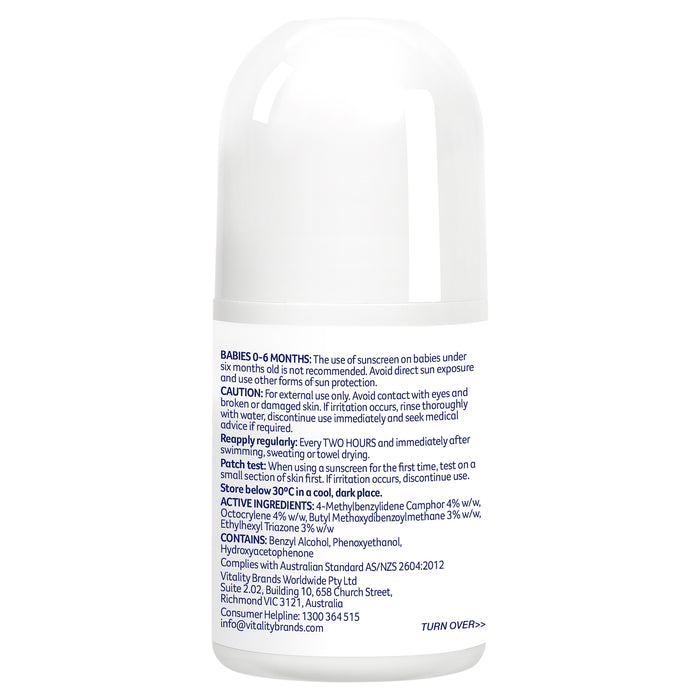 Cancer Council Roll On Kids 50+ 75ml