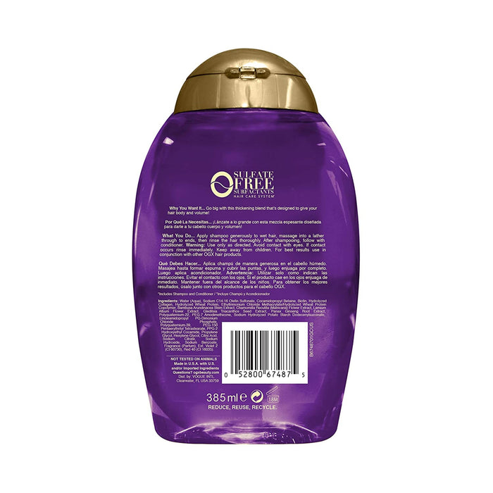 OGX Biotin Collagen Extra Strength Conditioner 385ml