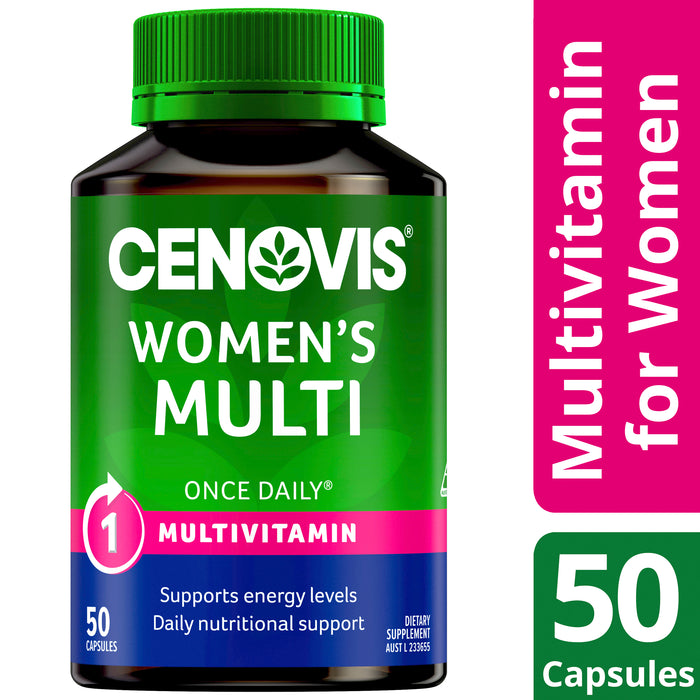 Cenovis Once Daily Women’s Multi 50 Capsules