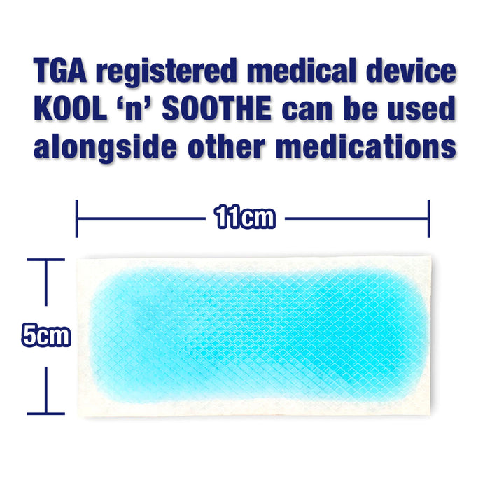 Kool n Soothe Kids Fever Relief - 6 Sheets.
