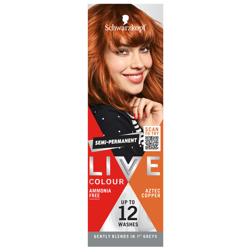 Schwarzkopf Live Colour Aztec Copper 75mL.