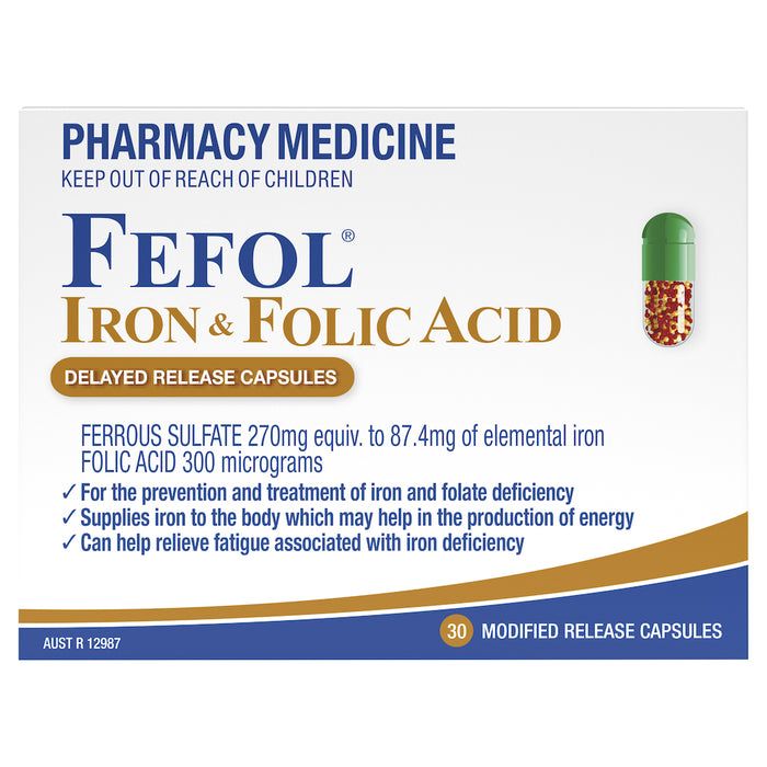 Fefol Spansules 30 Capsules