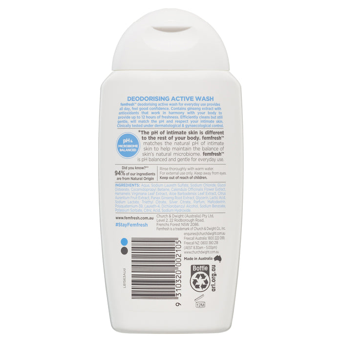 Femfresh Deodorising Wash 250ml