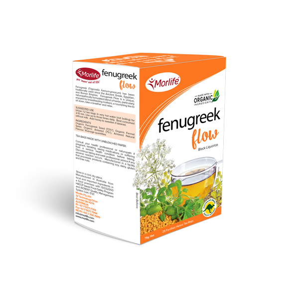 Morlife Fenugreek Flow Tea Bags 25