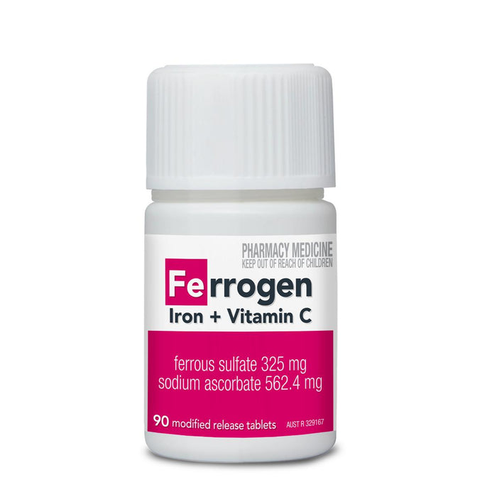 Ferrogen Iron + Vitamin C MR 90 Tablets