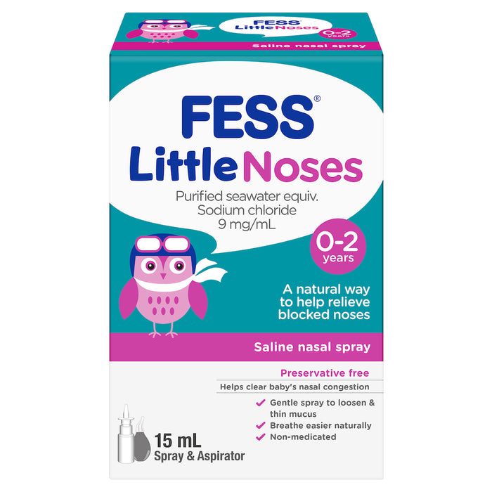 Fess Little Noses 15ml Spray + Aspirator