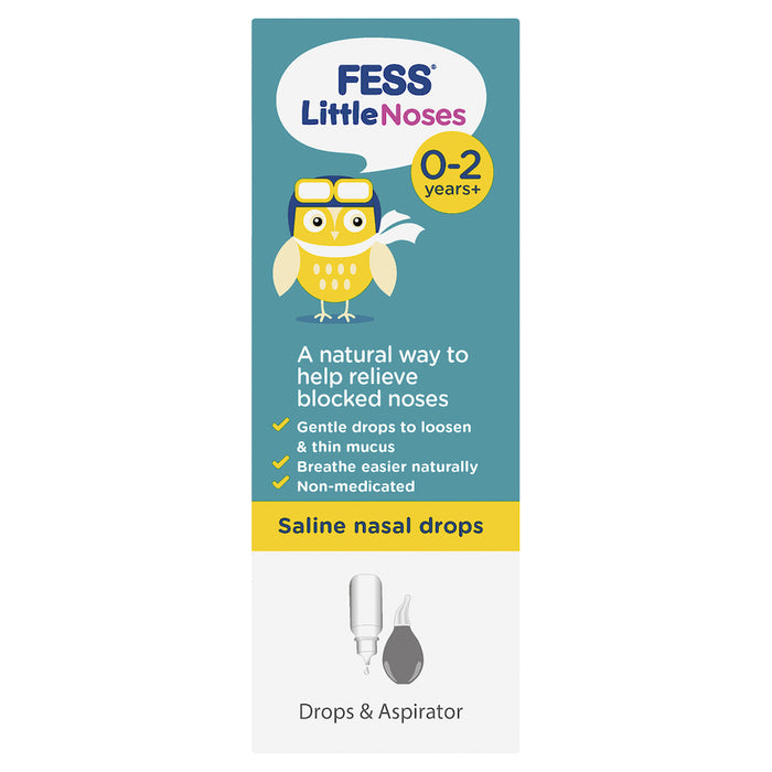 Fess Little Noses 25ml Drops + Aspirator