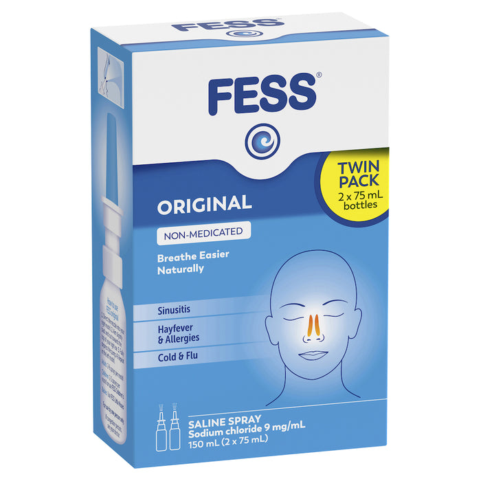 Fess Nasal Spray Twin Pack 2 x 75ml