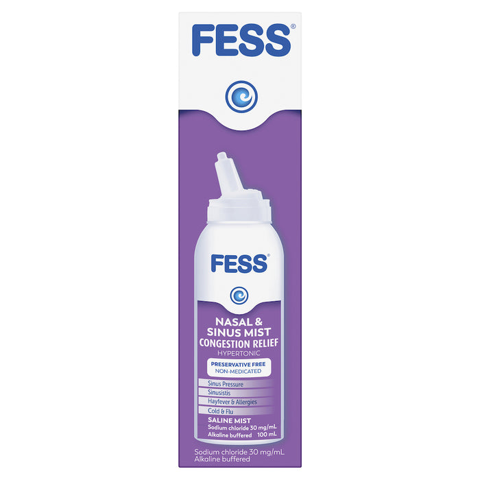 Fess Sinu Cleanse Nasal & Sinus Mist 100ml