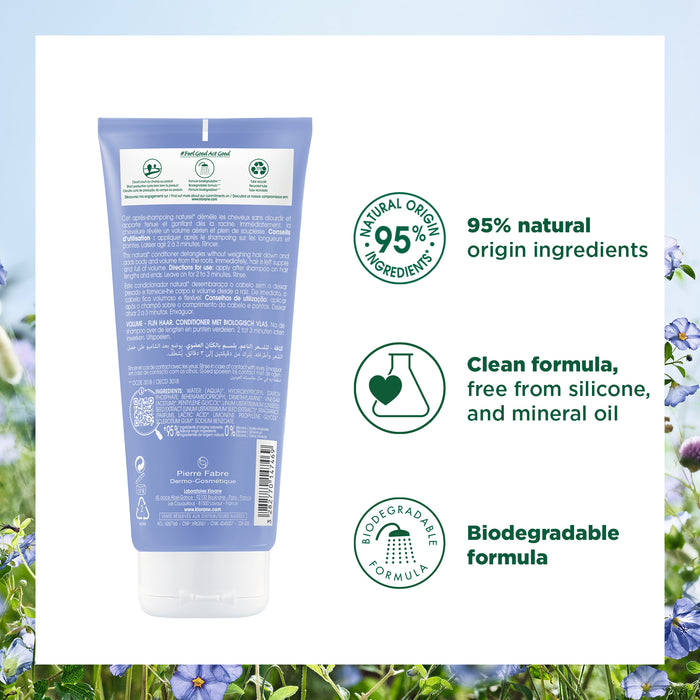 Klorane Flax Fiber Conditioner 200ml