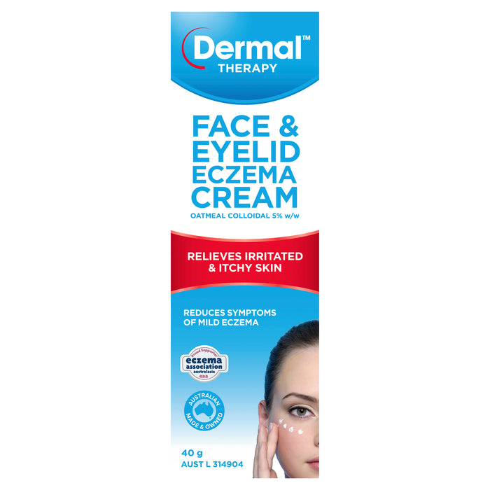 Dermal Therapy Facial & Eyelid Eczema Cream 40g