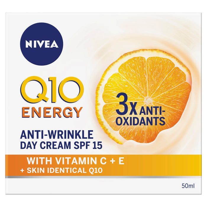 Nivea Anti-Wrinkle Q10 Energy Day Cream 50ml.