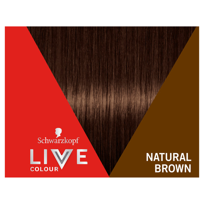 Schwarzkopf Live Colour Natural Brown Hair Colour