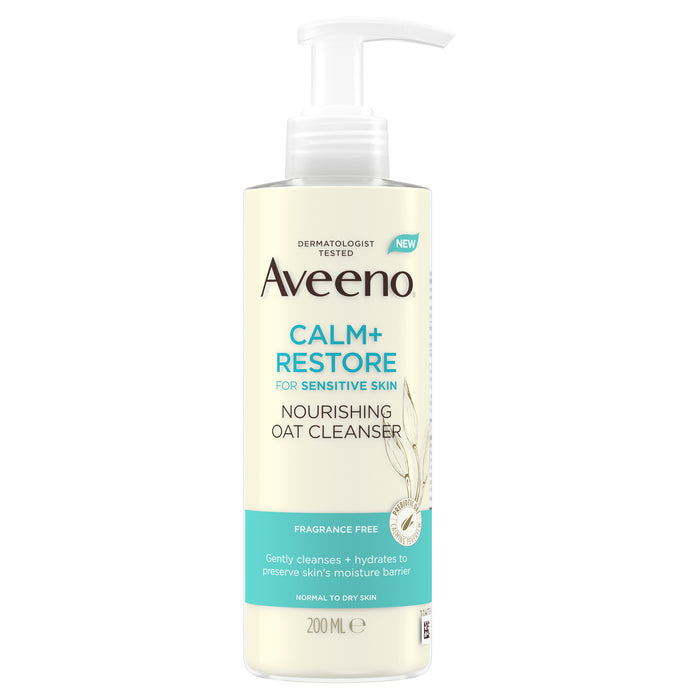 Aveeno Calm+Restore Oat Cleanser 200ml