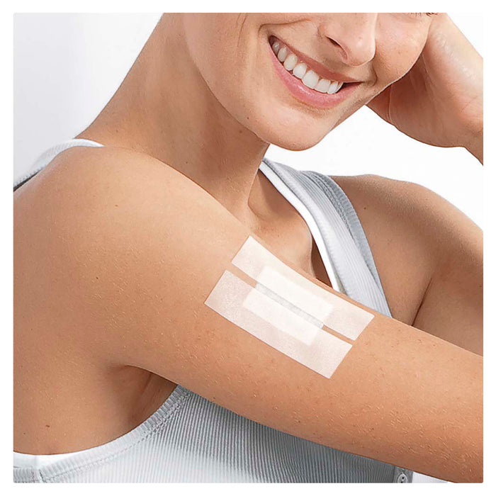 LEUKOSILK Plastic Snap Ring 1.25cm x 5m Box/24.