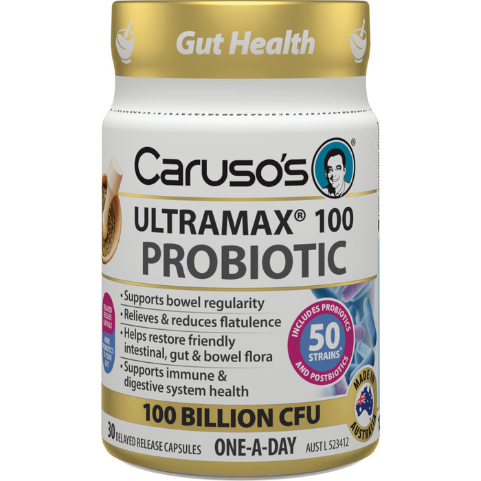 Carusos Probiotic Ultramax 30Capsules
