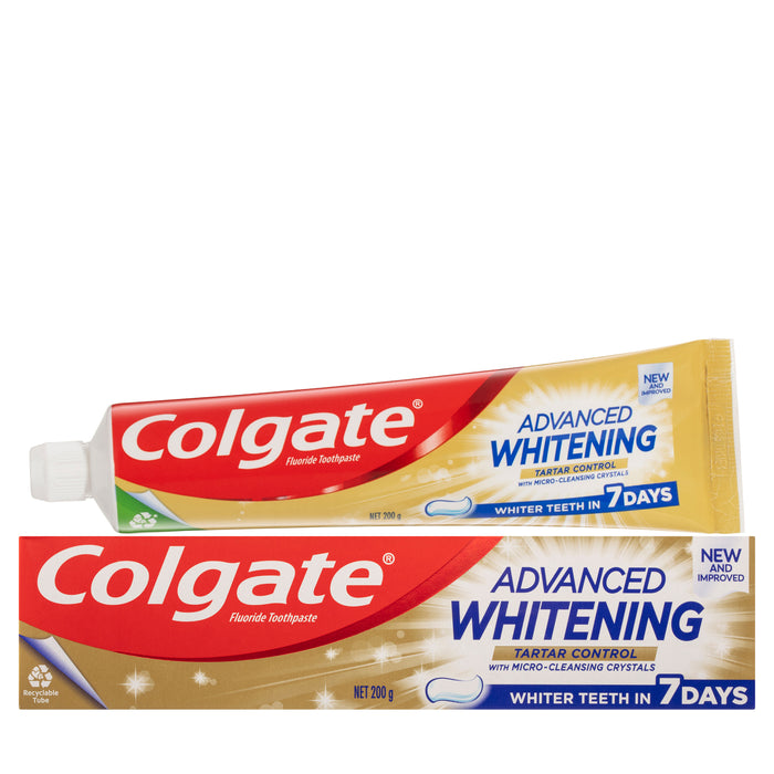 Colgate Toothpaste Advanced Whitening & Tarter 200g