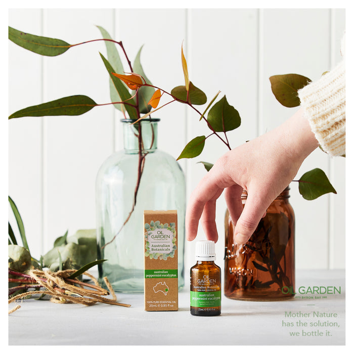 Oil Garden Australian Botanicals Peppermint Eucalyptus 25ml