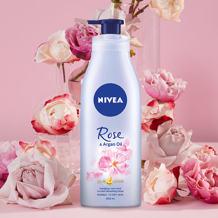 Nivea Oil in Lotion Rose Argan 400ml