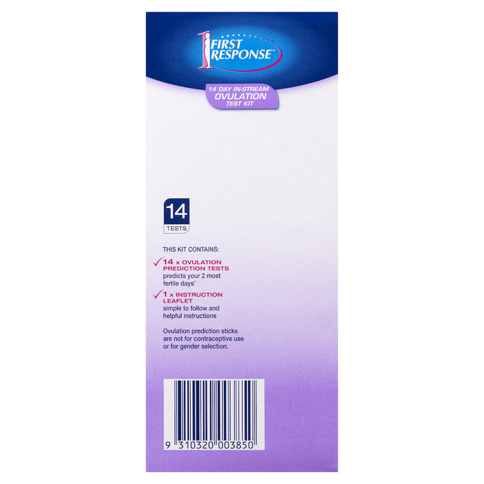 First Response 14 Day In-Stream Ovulation Test Kit