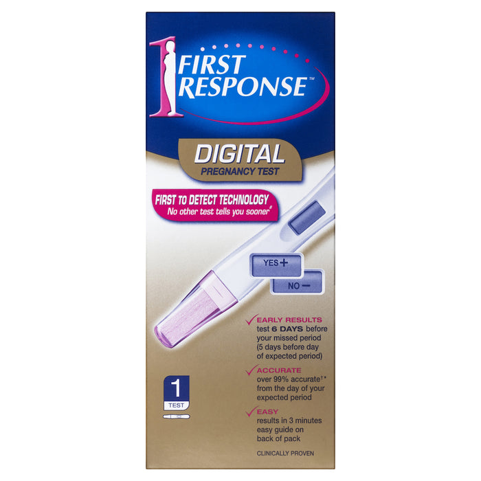 First Response Digital Pregnancy Test 1 Test