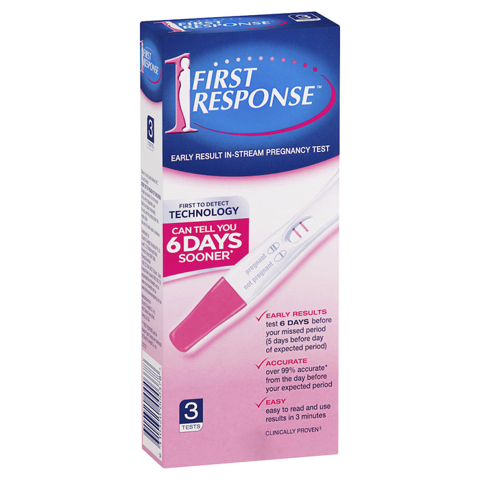 First Response Instream Pregnancy Test 3 Test