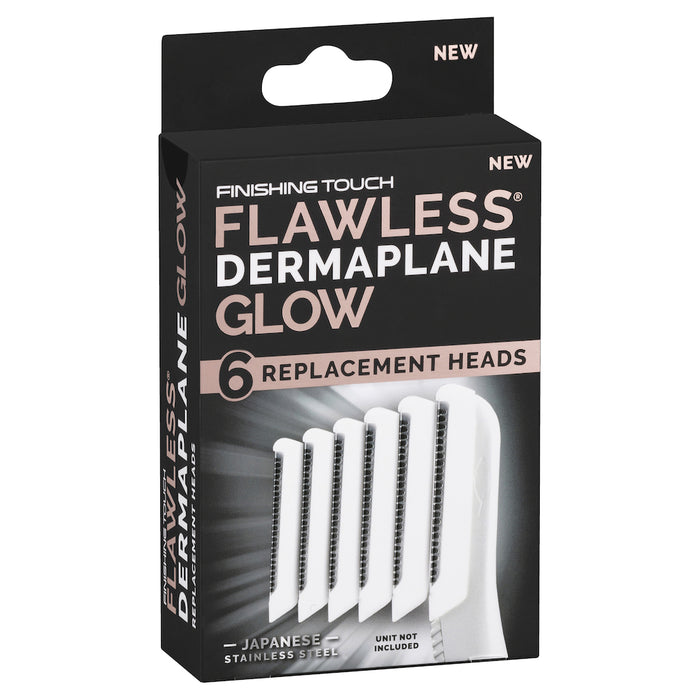 Flawless Finishing Touch Dermaplane Glow Heads 6pk