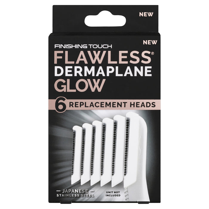 Flawless Finishing Touch Dermaplane Glow Heads 6pk