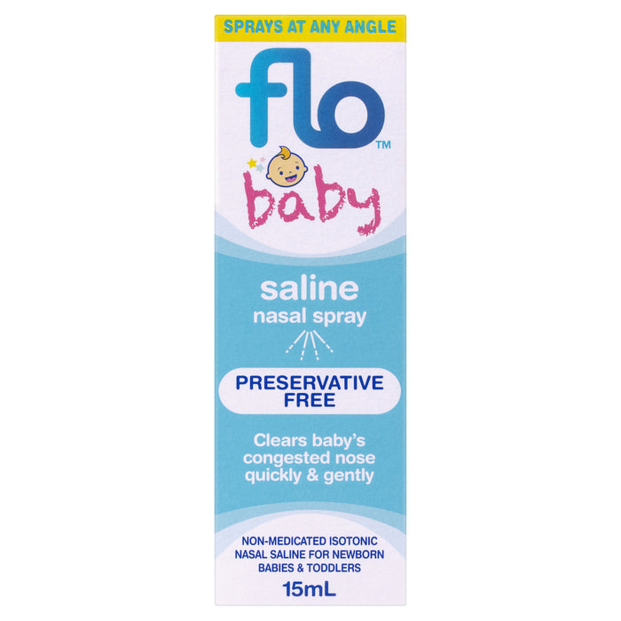 Flo Baby Saline Nasal Spray 15ml