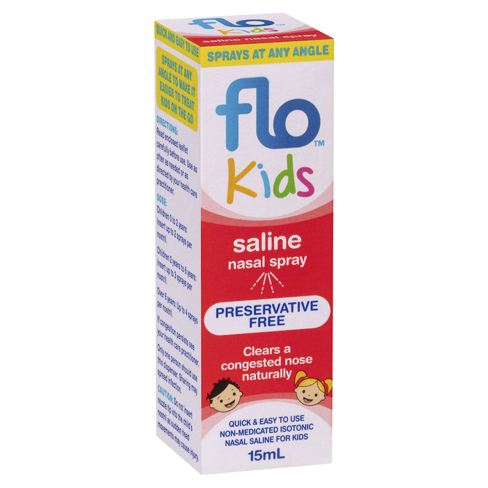 Flo Kids Saline Spray 15ml