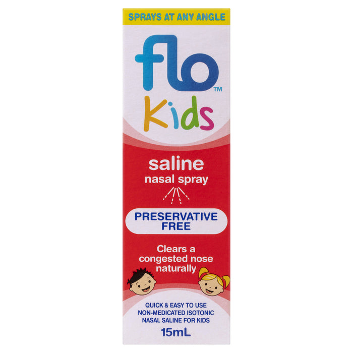 Flo Kids Saline Spray 15ml