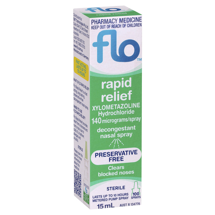 Flo Rapid Relief Nasal Spray 15ml