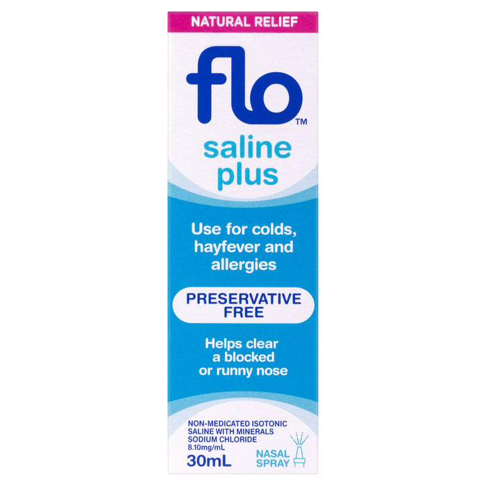 Flo Saline Plus Nasal Spray 30ml