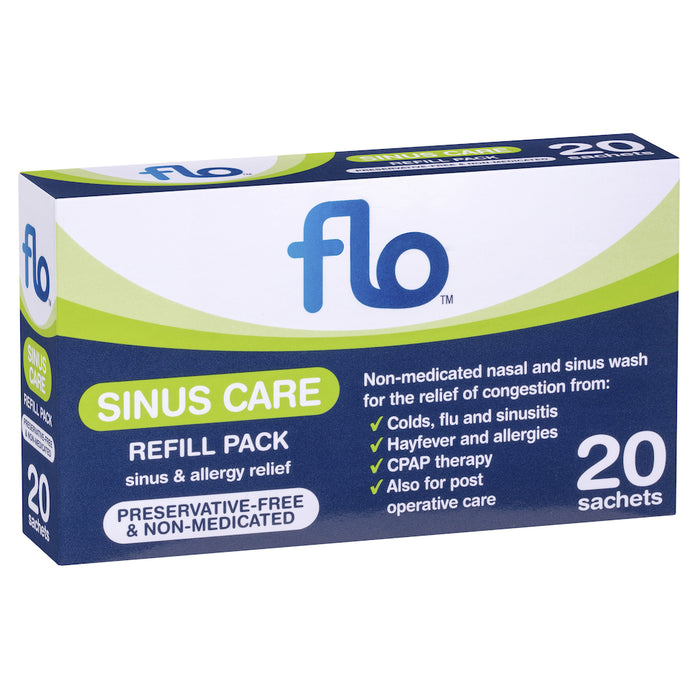 Flo Sinus Care Refill Pack 20 Sachets