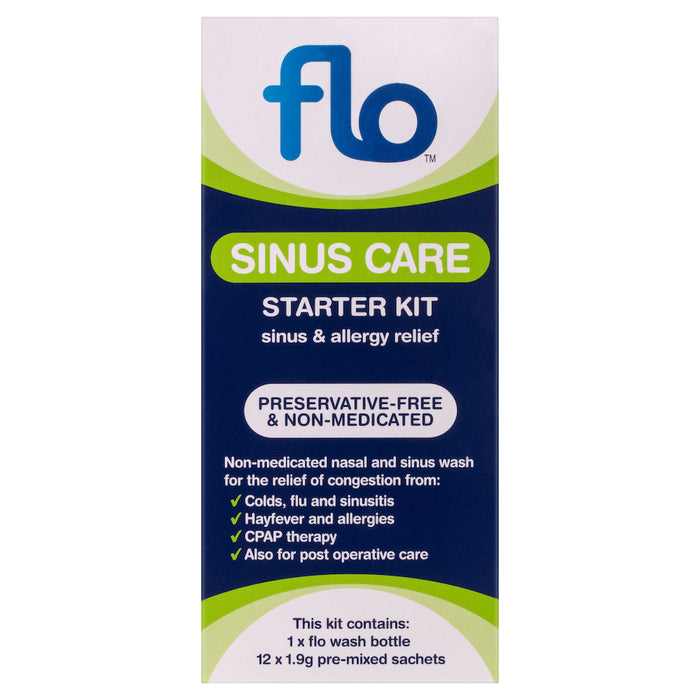 Flo Sinus Care Starter Kit 12 Sachets