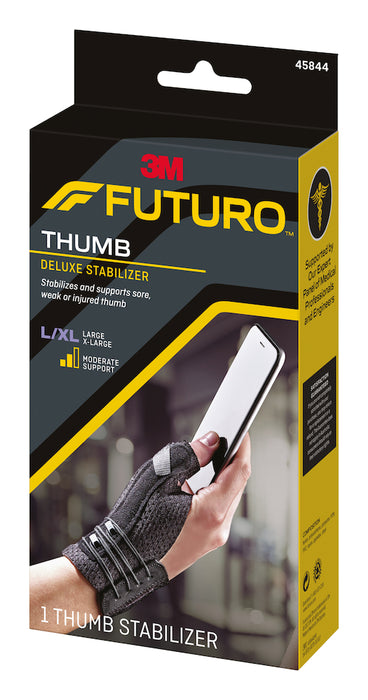 Futuro Deluxe Thumb Stabiliser Black Large/X-Large