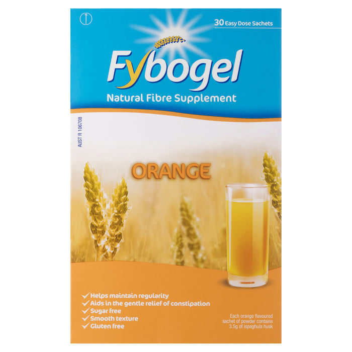 Fybogel Sachets 30 Orange