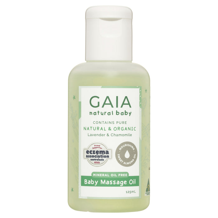 Gaia Natural Baby Baby Massage Oil 125ml