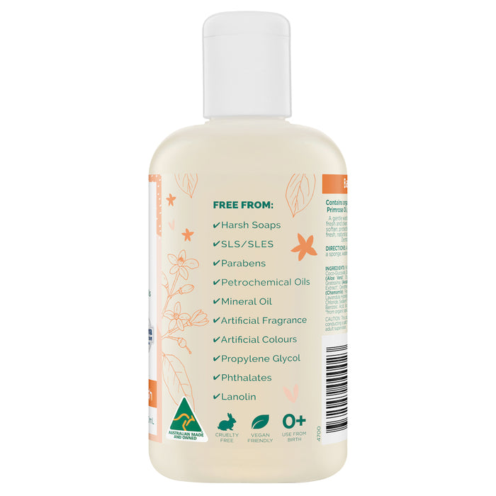 Gaia Natural Baby Bath and Body Wash 250ml