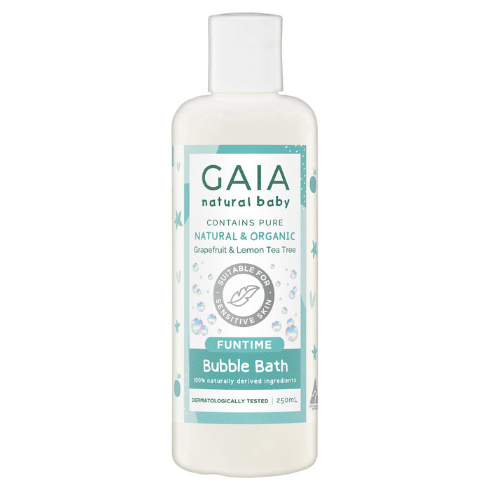 Gaia Natural Baby Bubble Bath Funtime 250ml