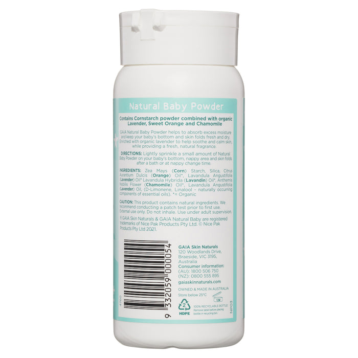 Gaia Natural Baby Natural Baby Powder 100g