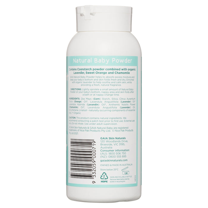 Gaia Natural Baby Natural Baby Powder 200g