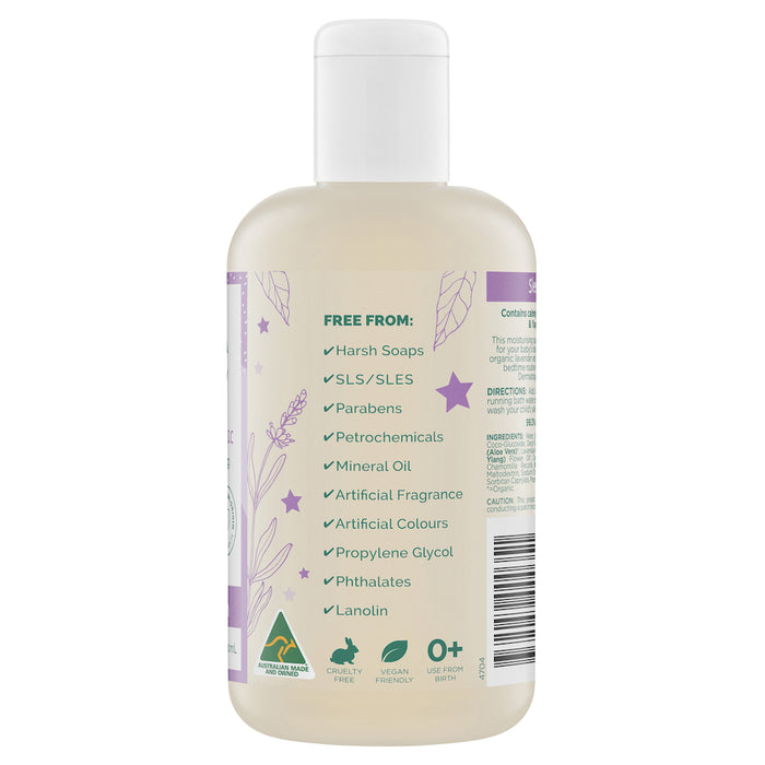 Gaia Natural Baby Sleeptime Bath Wash 250ml