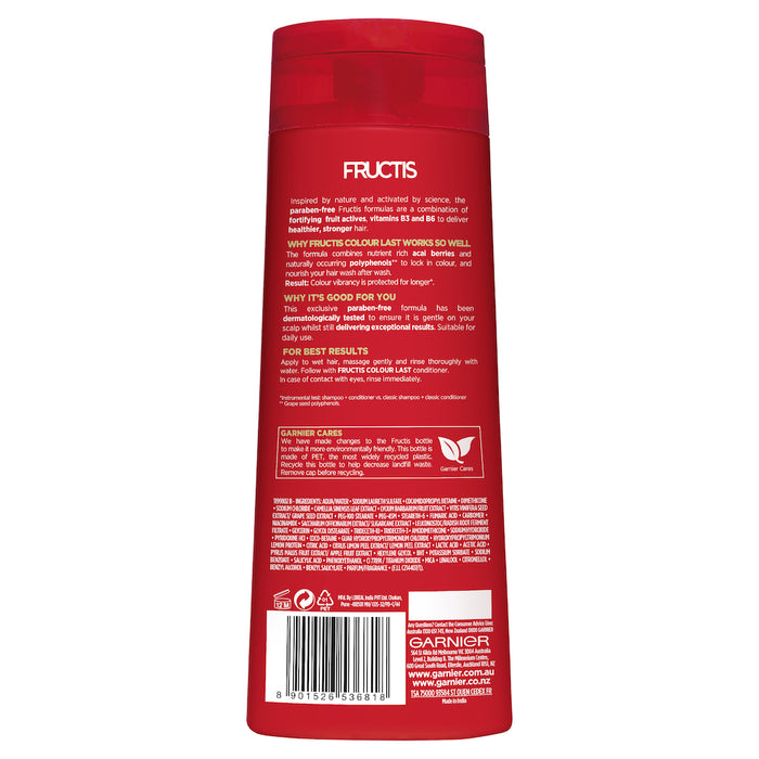 Garnier Fructis Color Last Shampoo 315ml