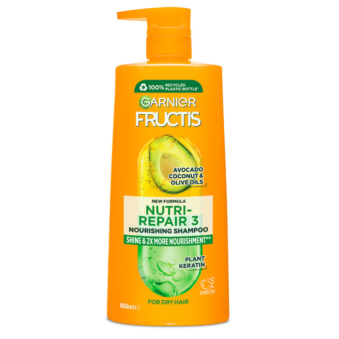 Garnier Fructis Nutri-Repair 3 Shampoo 850ml