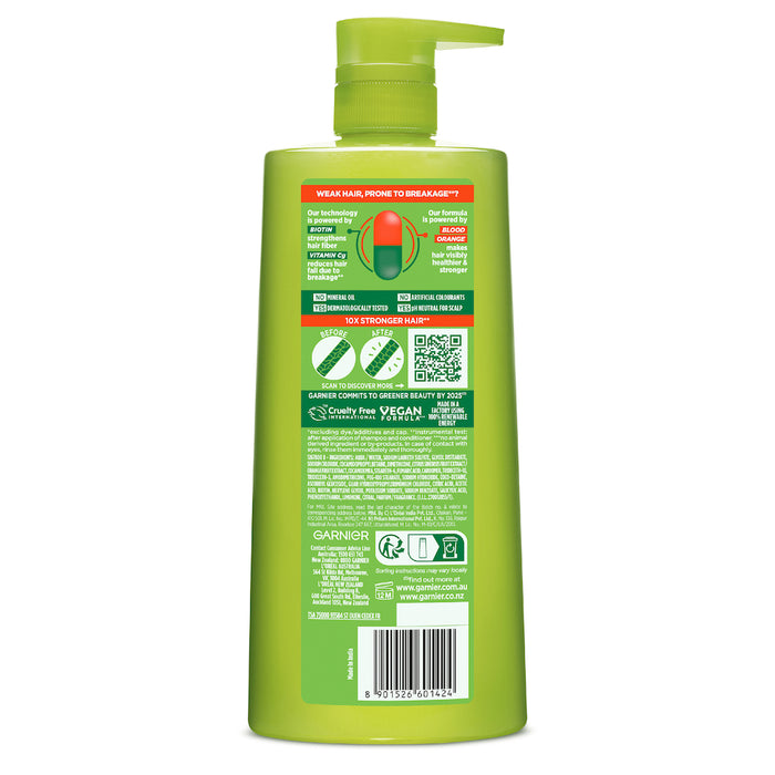 Garnier Fructis Vitamin Strength Shampoo 850ml