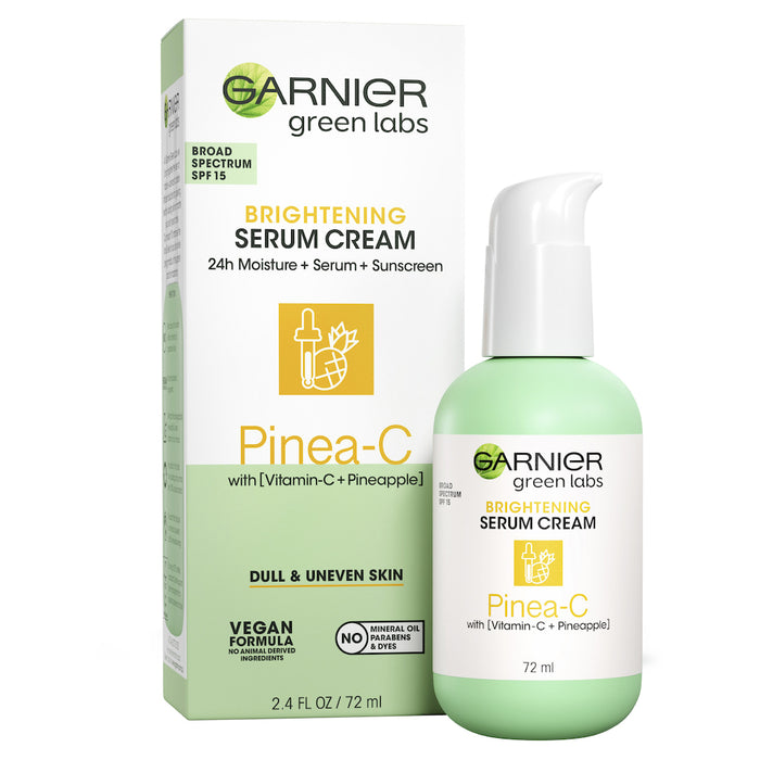 Garnier Green Labs Brightening Serum Cream Pinea-C SPF 15 72ml