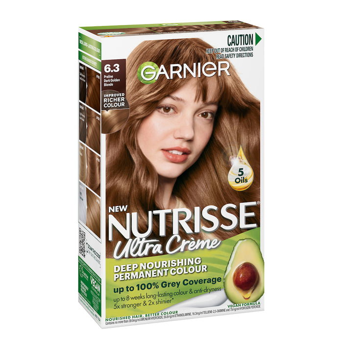 Garnier Nutrisse 6.3 Light Golden Brown