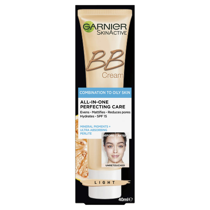 Garnier Skin Active BB Cream All In One Perfecting Care SPF15 Light 40ml