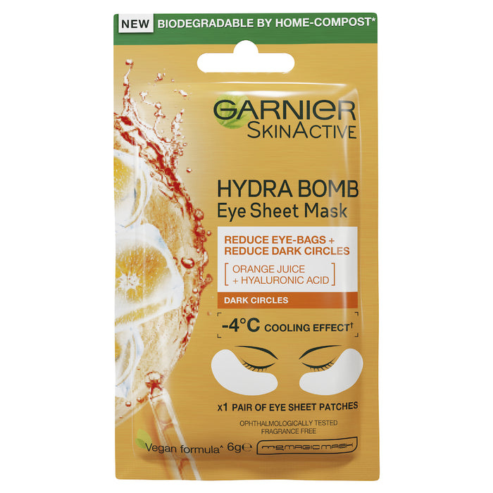 Garnier Skin Active Eye Mask Hydra Bomb Dark Circles 6G